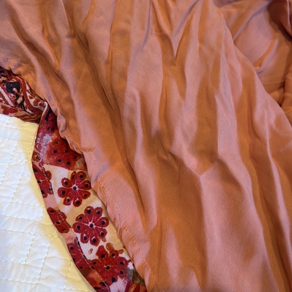 NWT FREE PEOPLE lennon maxi ruffle dress in primrose combo size small - Picture 15 of 16